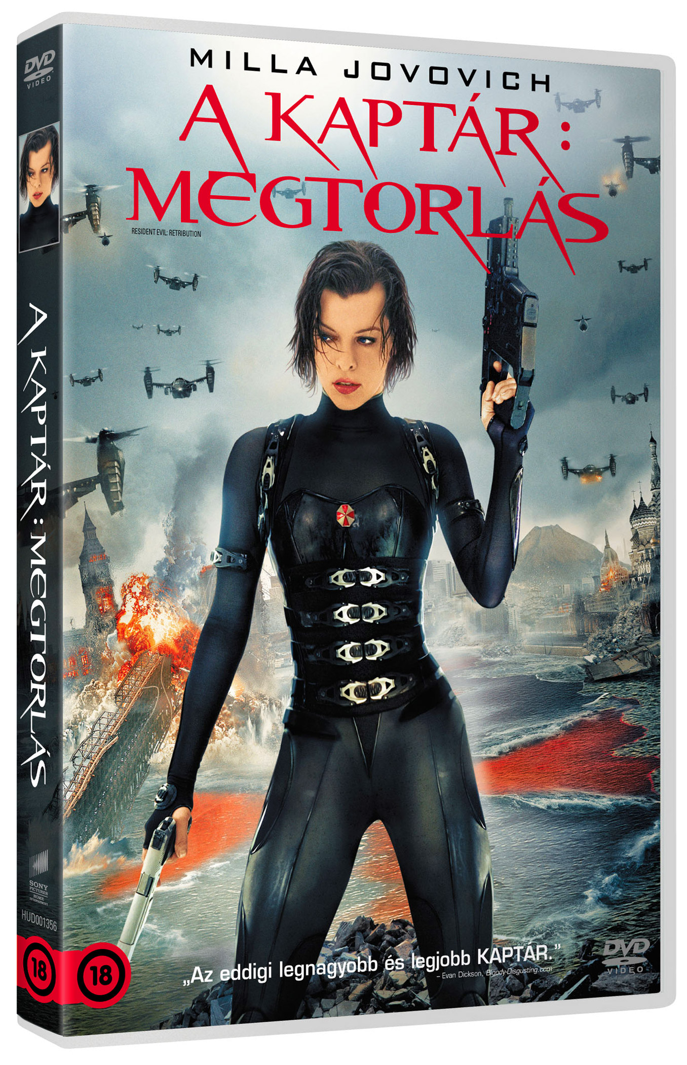 A kaptár: Megtorlás DVD A kaptár: Megtorlás DVD