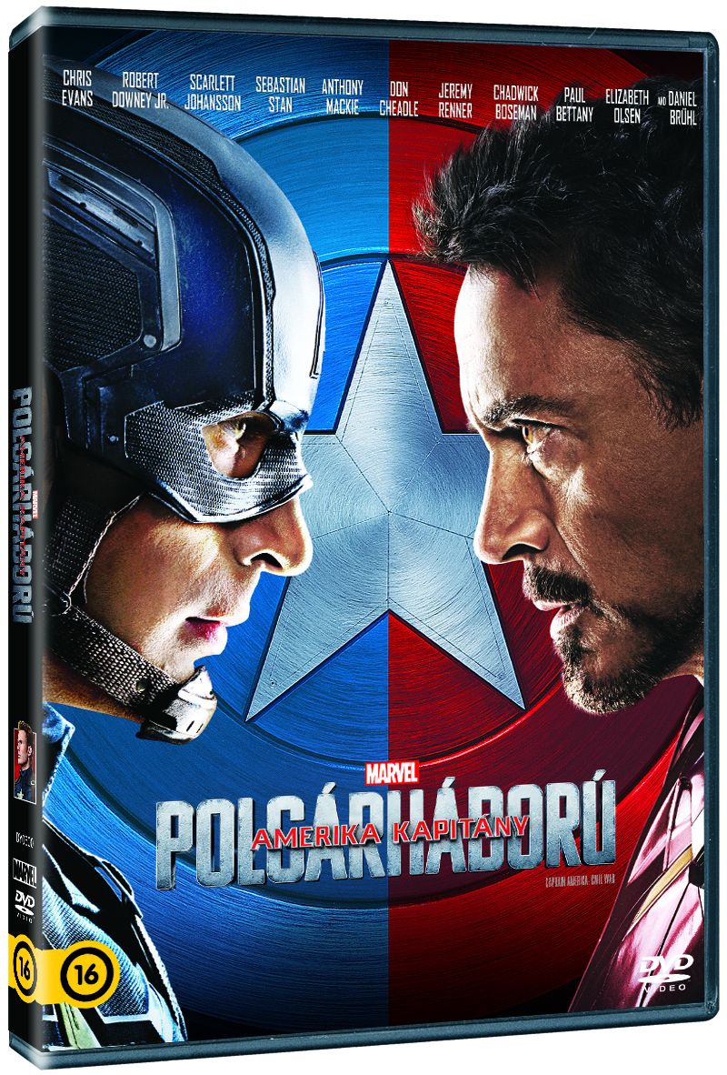 Amerika Kapitány: Polgárháború DVD Amerika Kapitány: Polgárháború DVD