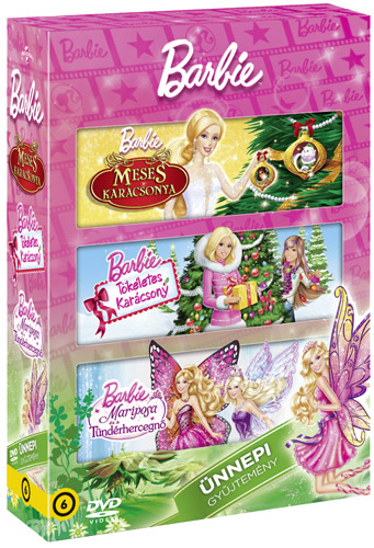 Barbie Ünnepi Gyűjtemény (3 DVD) DVD Barbie Ünnepi Gyűjtemény (3 DVD) DVD