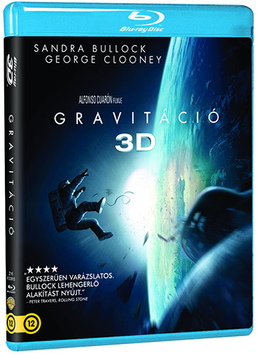 Gravitáció 2D és 3D Blu-ray Gravitáció 2D és 3D Blu-ray