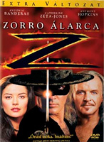 Zorro álarca DVD Zorro álarca DVD
