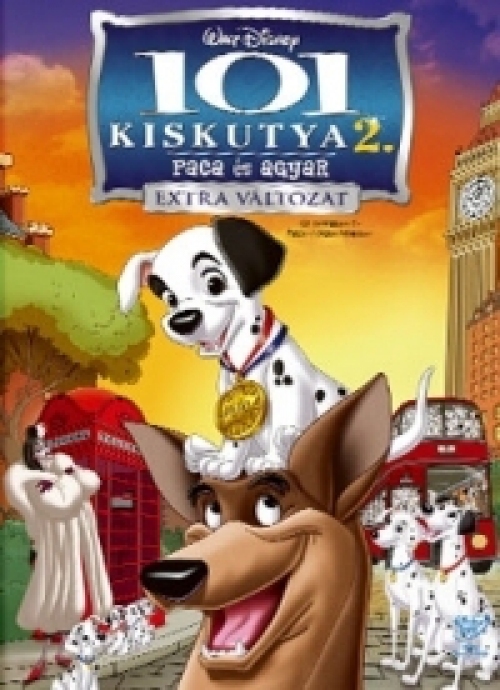 101 kiskutya 2. - Paca és Agyar (rajzfilm) *Antikvár - Kiváló állapotú* DVD