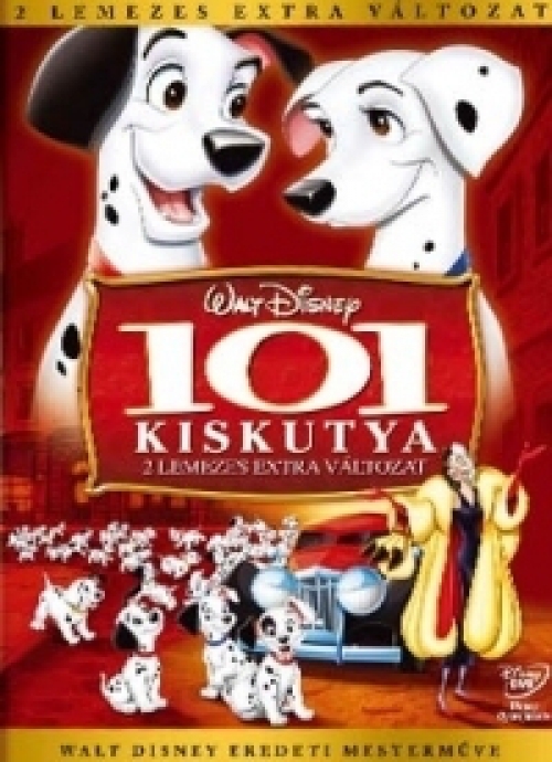 101 kiskutya - Extra változat (2 DVD) *Szinkronizált - Antikvár - Kiváló állapotú* DVD