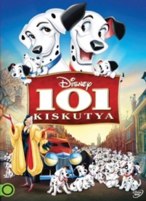 101 kiskutya (Rajzfilm) *Walt Disney-Klasszikus* *Antikvár-Kiváló állapotú* DVD
