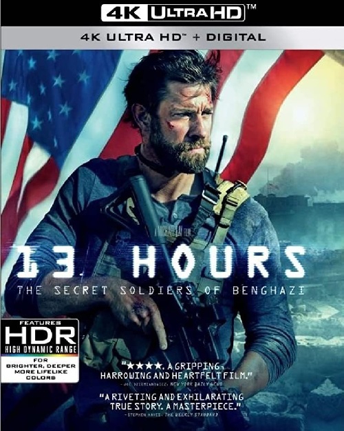 13 óra: Bengázi titkos katonái (4K UHD) Blu-ray