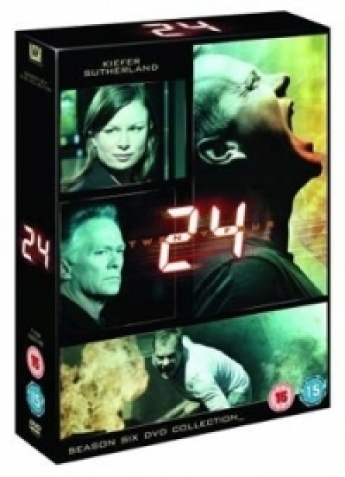24 - Hatodik évad (7 DVD) *Antikvár - Kiváló állapotú* DVD