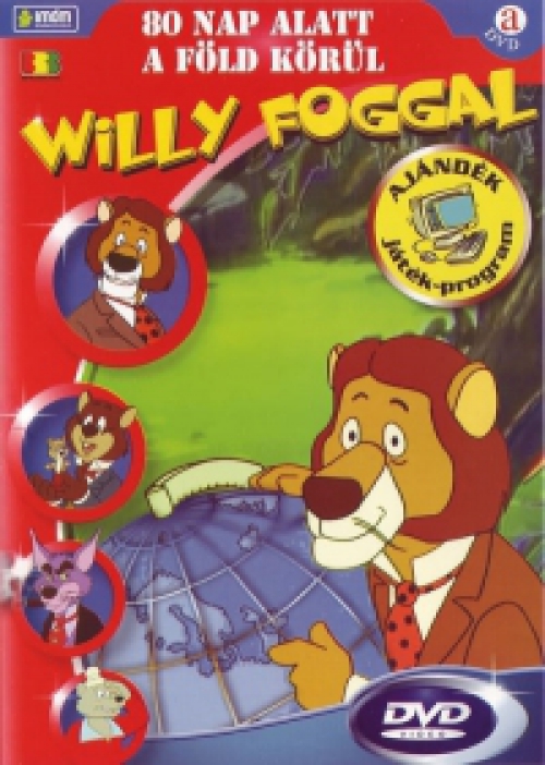 80 nap alatt a Föld körül Willy Foggal *Antikvár - Kiváló állapotú* DVD