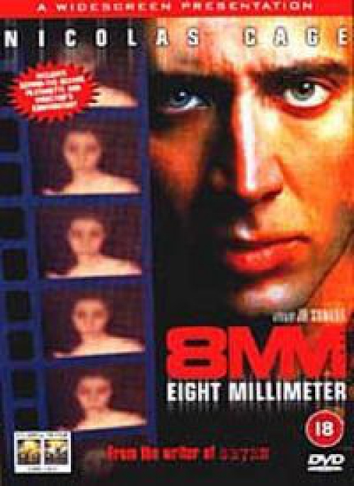 8mm *Szinkronizált*   *Nicolas Cage - Joaquin Phoenix - Antikvár - Kiváló állapotú* DVD