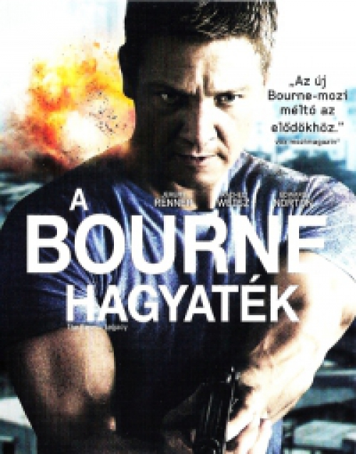 A Bourne-hagyaték *Magyar kiadás - Antikvár - Kiváló állapotú* Blu-ray