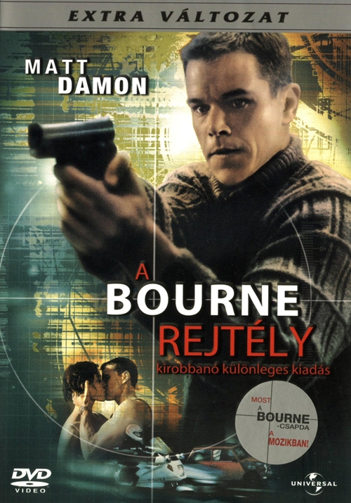 A Bourne-rejtély *Matt Damon - Antikvár-Kiváló állapotú* DVD A Bourne-rejtély *Matt Damon - Antikvár-Kiváló állapotú* DVD