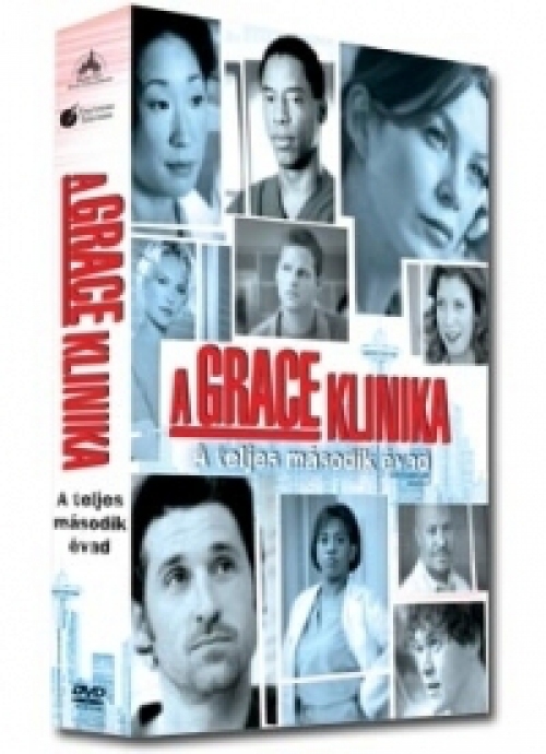 A Grace klinika - 2. évad (7 DVD) *Antikvár - Kiváló állapotú* DVD