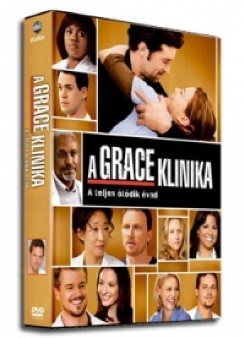 A Grace klinika - 5. évad (6 DVD) *Antikvár - Kiváló állapotú* DVD