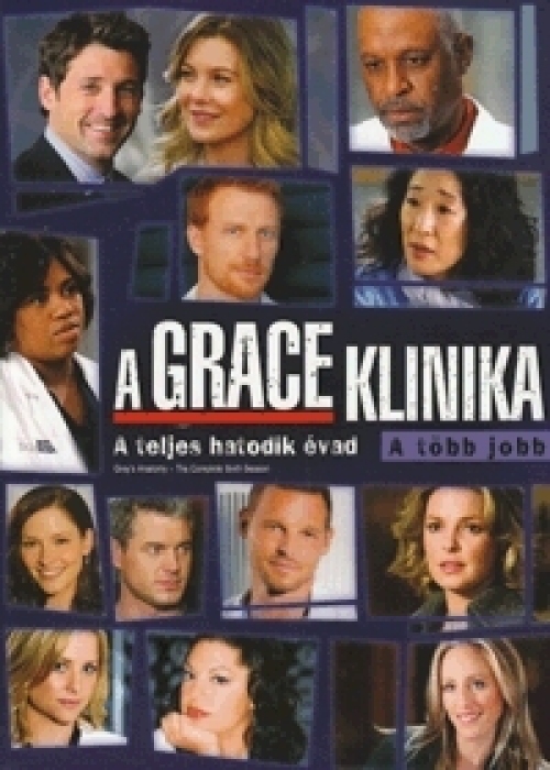 A Grace klinika - 6. évad (6 DVD) *Antikvár - Kiváló állapotú* DVD