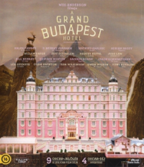 A Grand Budapest Hotel *Magyar kiadás - Antikvár - Kiváló állapotú* Blu-ray