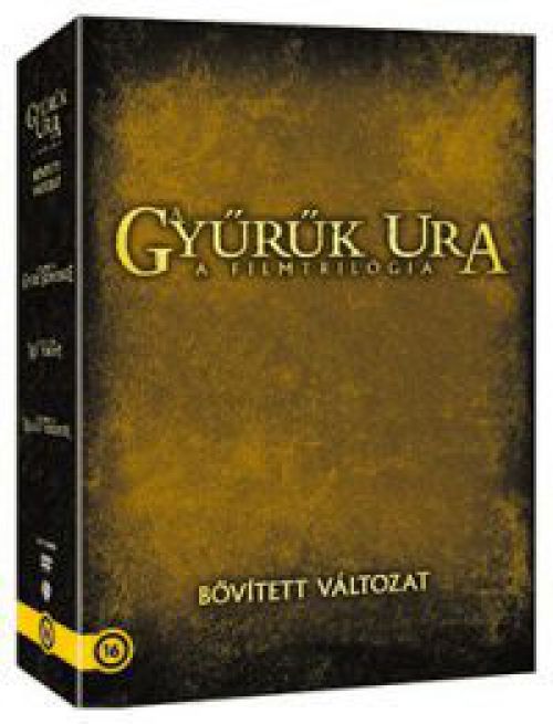 A Gyűrűk Ura trilógia (bővített változat) (12 DVD) *Díszdobozos-Exkluzív kiadás* *Antikvár-Kiváló ál DVD