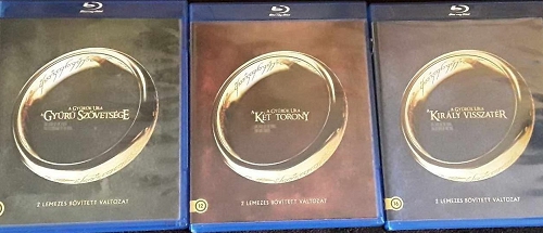 A Gyűrűk Ura trilógia (bővített változat) (6 Blu-ray) *Antikvár-Kiváló állapotú-Magyar kiadás* Blu-ray