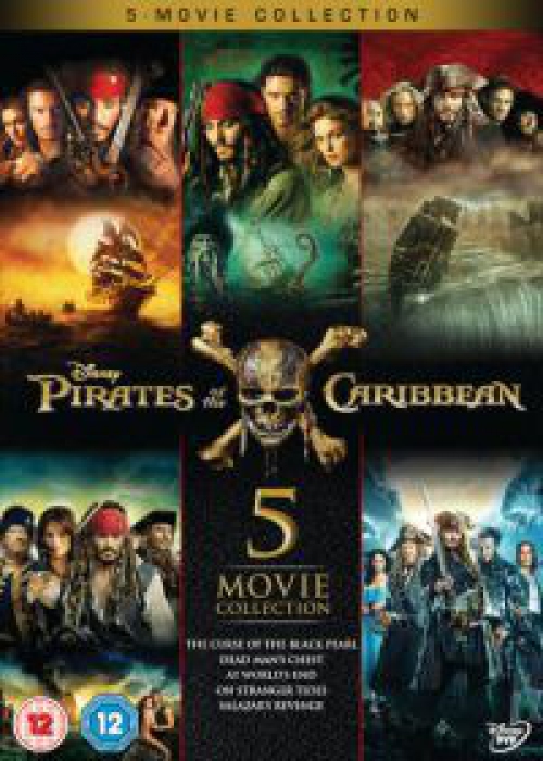 A Karib-tenger kalózai 1-5 DVD gyűjtemény (5 DVD) DVD A Karib-tenger kalózai 1-5 DVD gyűjtemény (5 DVD) DVD