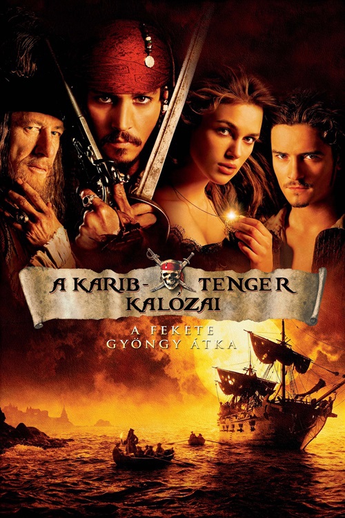 A Karib-tenger kalózai - A fekete gyöngy átka (2 DVD) *Johnny Depp - Antikvár  -Kiváló állapotú* DVD