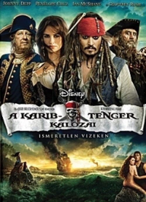 A Karib-tenger kalózai: Ismeretlen vizeken *Antikvár - Kiváló állapotú* DVD