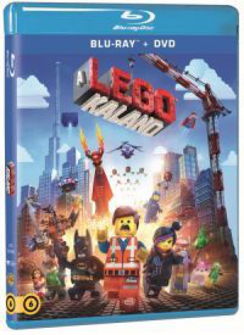 A LEGO kaland (Blu-ray+DVD) *Magyar kiadás - Antikvár - Kiváló állapotú* Blu-ray