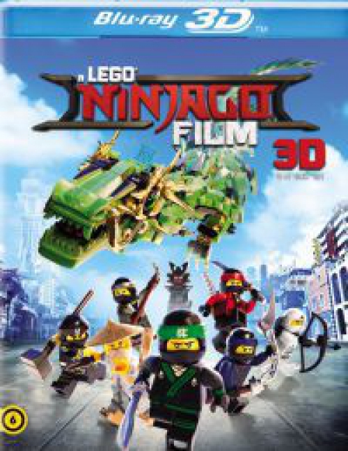 A Lego Ninjago: Film 2D és 3D Blu-ray