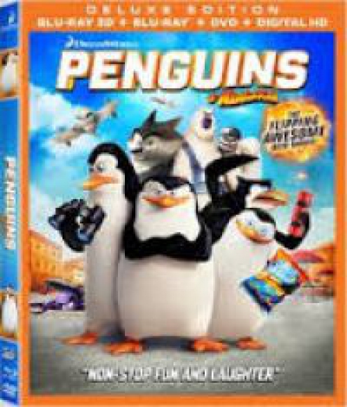 A Madagaszkár pingvinjei Blu-ray