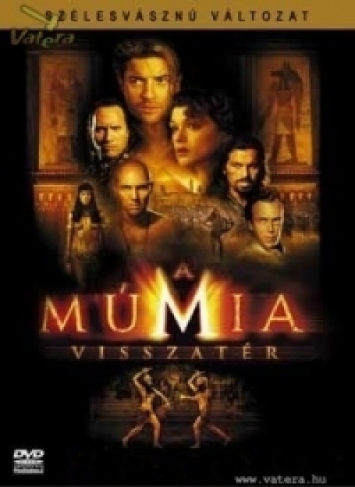 A Múmia visszatér *Antikvár-Kiváló állapotú* DVD