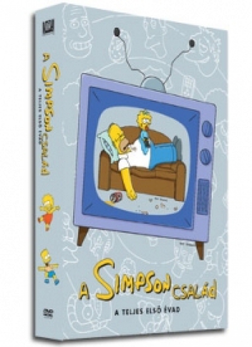 A Simpson család - 1. évad (3 DVD) *Antikvár - Kiváló állapotú* DVD