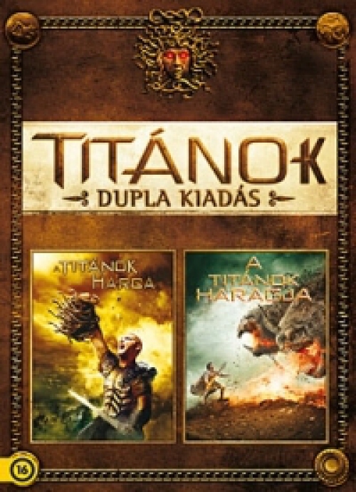 A Titánok harca / A Titánok haragja (2 DVD) *Antikvár-Kiváló állapotú* DVD