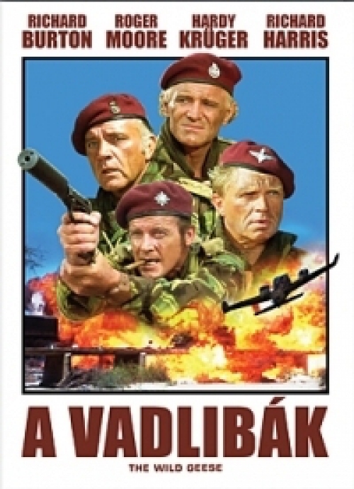 A Vadlibák *Richard Burton - Roger Moore - Antikvár - Kiváló állapotú* DVD