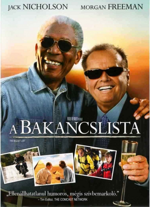 A bakancslista *Jack Nicholson - Morgan Freeman - Antikvár - Kiváló állapotú* DVD A bakancslista *Jack Nicholson - Morgan Freeman - Antikvár - Kiváló állapotú* DVD