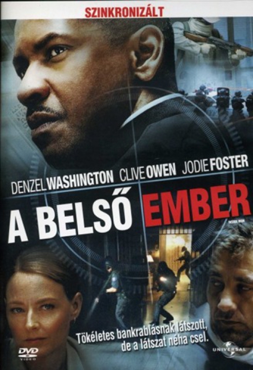A belső ember *Spike Lee - Denzel Washington - Clive Owen - Antikvár - Kiváló állapotú* DVD A belső ember *Spike Lee - Denzel Washington - Clive Owen - Antikvár - Kiváló állapotú* DVD