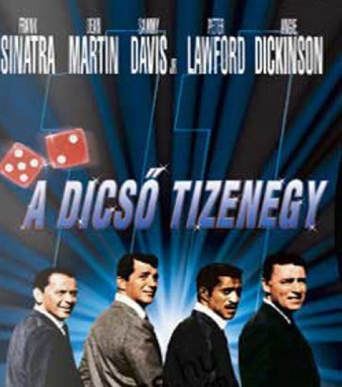 A dicső tizenegy (Oceans 11)  *A klasszikus*  *Magyar kiadás - Antikvár - Kiváló állapotú* DVD