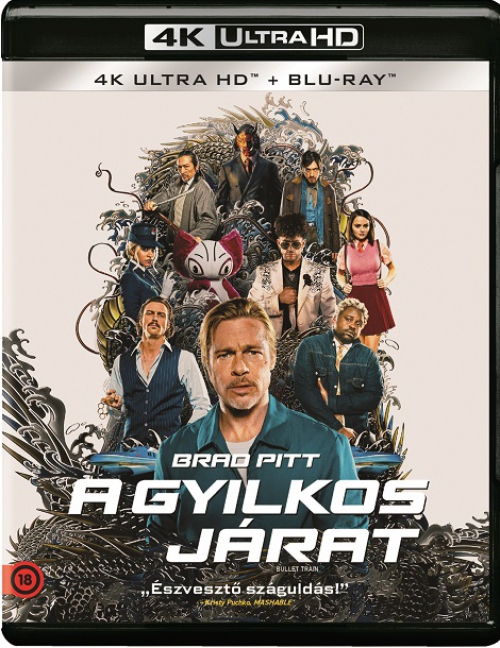A gyilkos járat (4K UHD + Blu-ray) *Magyar kiadás - Antikvár - Kiváló állapotú* Blu-ray