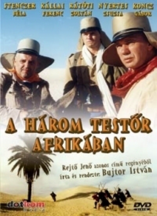 A három testőr Afrikában *Antikvár-Kiváló állapotú* DVD
