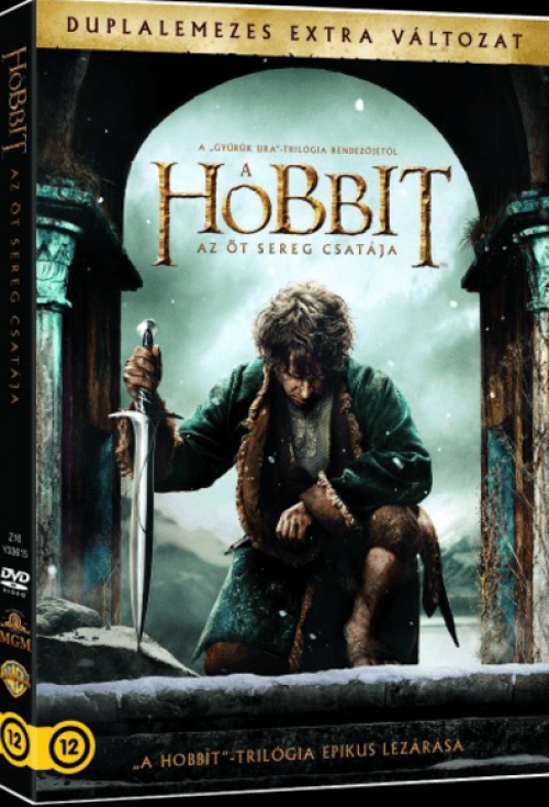 A hobbit - Az öt sereg csatája DVD