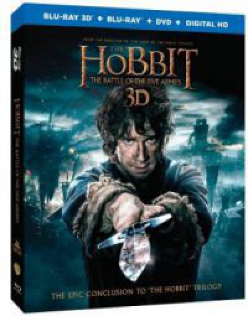 A hobbit - Az öt sereg csatája Blu-ray