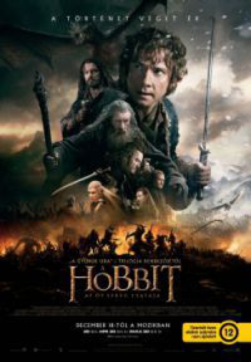 A hobbit: Az öt sereg csatája - duplalemezes, extra változat (2 Blu-ray) (20250) *Antikvár-Kiváló ál Blu-ray