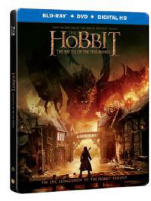 A hobbit: Az öt sereg csatája - duplalemezes, fémdobozos változat (steelbook) (2 Blu-ray) (20298) Blu-ray A hobbit: Az öt sereg csatája - duplalemezes, fémdobozos változat (steelbook) (2 Blu-ray) (20298) Blu-ray