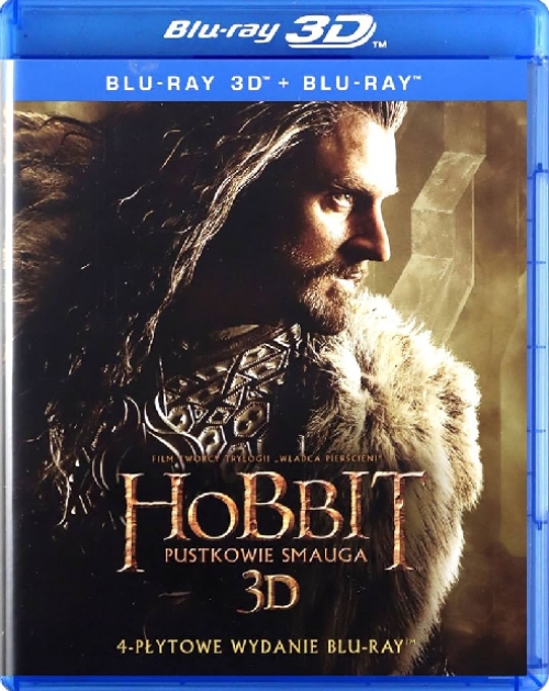 A hobbit - Smaug pusztasága 3D Blu-ray