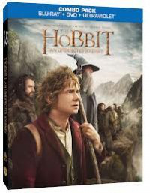 A hobbit - Váratlan utazás (2 Blu-ray) *Lentikuláris* *Magyar kiadás - Antikvár - Kiváló állapotú* Blu-ray