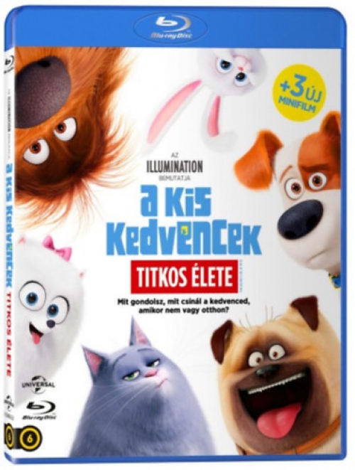 A kis kedvencek titkos élete *Magyar kiadás - Antikvár - Kiváló állapotú* Blu-ray