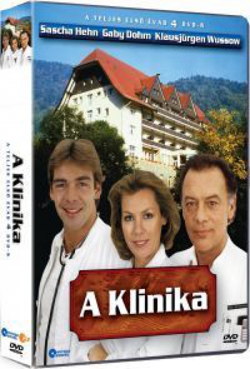 A klinika 1.évad (4 DVD) *Antikvár - Kiváló állapotú* DVD