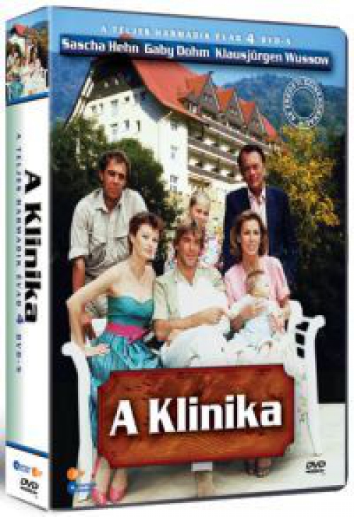 A klinika 3.évad (4 DVD) *Antikvár - Kiváló állapotú* DVD