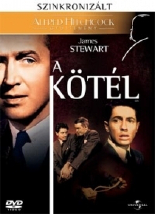 A kötél (szinkronizált változat) /Hitchcock/ *Antikvár - Kiváló állapotú* DVD