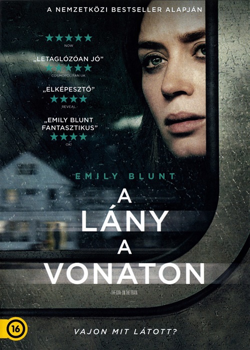 A lány a vonaton  *A sikerkönyv alapján - Emily Blunt - Rebecca Ferguson - Antikvár - Kiváló állapot DVD