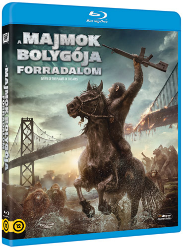 A majmok bolygója - Forradalom Blu-ray A majmok bolygója - Forradalom Blu-ray