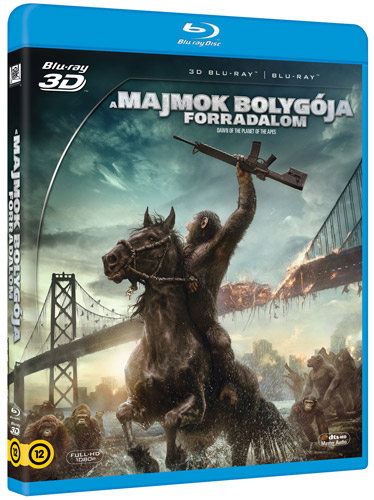 A majmok bolygója - Forradalom 2D és 3D Blu-ray A majmok bolygója - Forradalom 2D és 3D Blu-ray