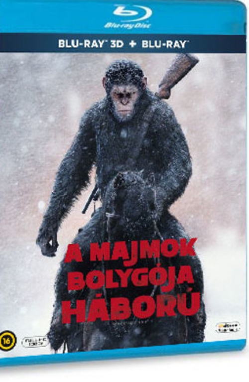 A majmok bolygója - Háború *Magyar kiadás - Antikvár - Kiváló állapotú* 2D és 3D Blu-ray A majmok bolygója - Háború *Magyar kiadás - Antikvár - Kiváló állapotú* 2D és 3D Blu-ray