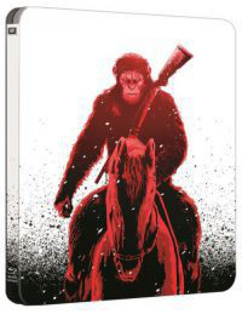A majmok bolygója - Háború - limitált, fémdobozos változat (steelbook) 2D és 3D Blu-ray A majmok bolygója - Háború - limitált, fémdobozos változat (steelbook) 2D és 3D Blu-ray